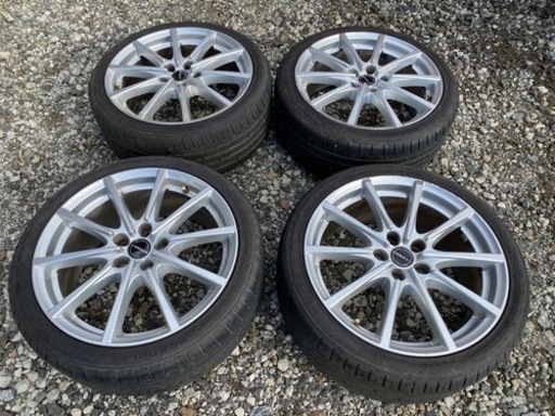 ボルベット　タイヤホイールセットpcd112 8j 18インチ