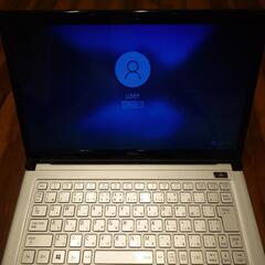 ノートパソコン　不具合ありの画像