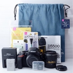 ☆Nikon D5500☆S数少○Wi-Fi搭載○初心者向け○すぐ