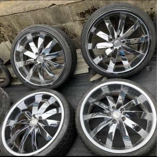 20インチ メッキホイール ゼウスライン