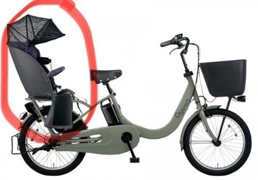 ギュットクルームrex うしろのせキャリアシートのみ