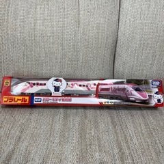 【新品】プラレール　キティちゃん新幹線の画像