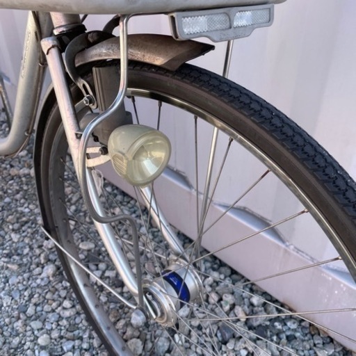 都内/千葉市引取】ママチャリ 26インチ自転車 カゴ/鍵/ライト付