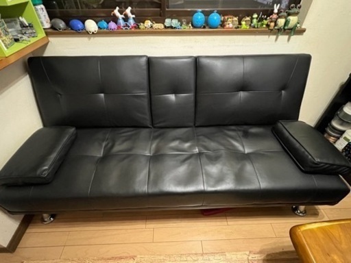 【お譲り先決まりました】ソファーベッド