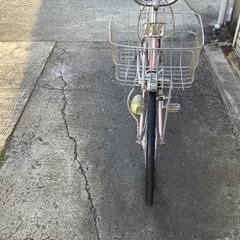 359 ブリヂストン CARUSA24インチ ピンクアルミボディー