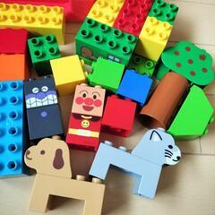 お値下げしました◎アンパンマンブロックの画像