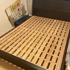 家具 ベッド フレーム　ダブルベット　ニトリ