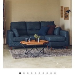 【受け渡し者決定】家具 ソファ 3人掛けソファの画像