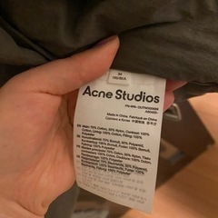 【コート】Acne studios  アクネステュディオの画像