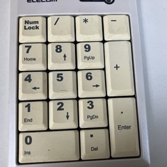 ELECOM テンキー TK-PYHWHの画像