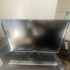 シャープのテレビとブルーレイレコーダーのセットです！
