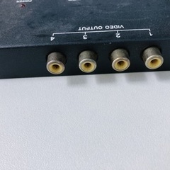 ビデオブースター  増幅器 4ch 12V車載用の画像