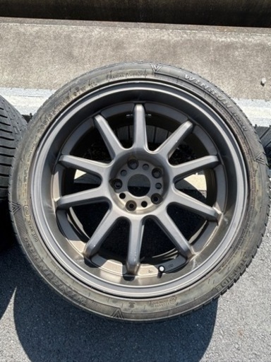 5ZIGEN インペリオ RS-1  18インチ 5穴 pcd114.3 9J 10J