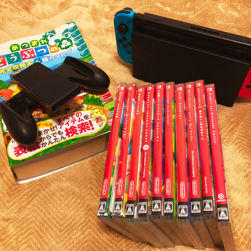 【最終値下げ！】超豪華☆彡Swich本体＋ソフト10本【美品・動作問題なし】