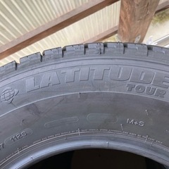 プラド　（新車外し）　265/65R17 タイヤ4本セットの画像