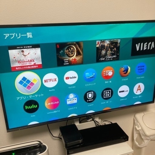 テレビとBlu-rayディスクレコーダー