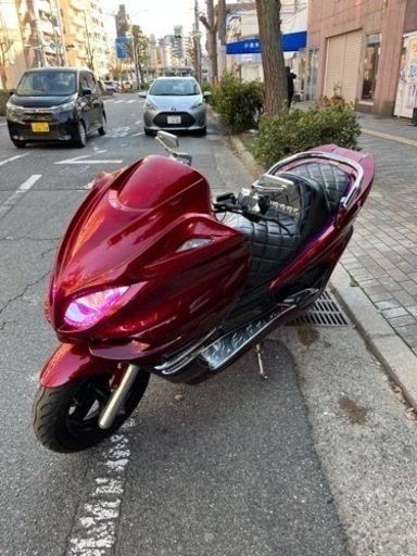 【YAMAHA マジェスティ】SG03 好調　フルカスタムLED スピーカー4発