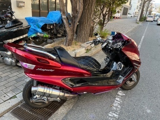 【YAMAHA マジェスティ】SG03 好調　フルカスタムLED スピーカー4発