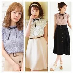 【INGNI】レース　トップスの画像