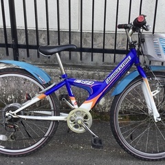 ＜整備済＞ブリヂストン・ジュニア・24インチ自転車・シマノ外装6...