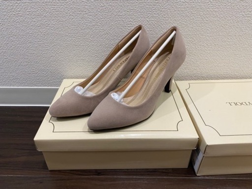 ＊未使用＊はしれるパンプス/ベージュ/sサイズ