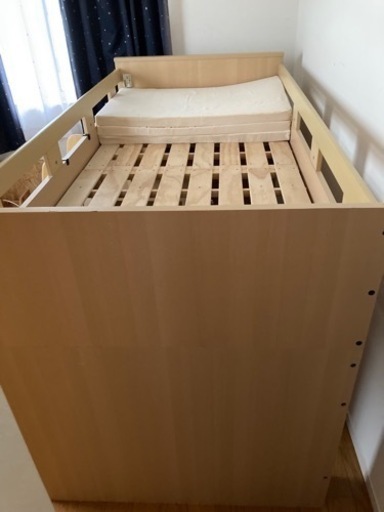 子供部屋で使っていたシステムベット