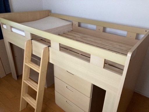 子供部屋で使っていたシステムベット