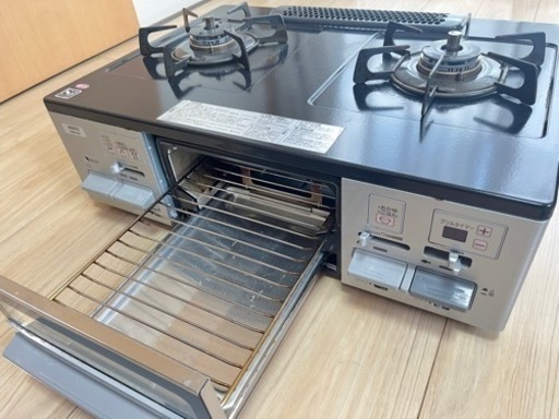 【ノーリツ】都市ガス用ガステーブル　中古品　5,000円