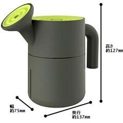 未使用 トレードワン USB 充電式 デスクトップ 加湿器 ジョウロ型 グリーンの画像