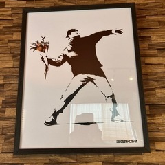【BANKSY】レプリカ絵画の画像