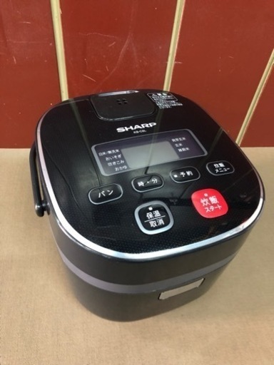 (商談中)炊飯器　3合　シャープ　2018年製　KS-C5L-B