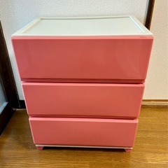 衣類収納、プラタンス（3段）