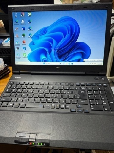 NECノートPC 15インチ　Windows11　最新office　キレイなPCですぐ使えます。