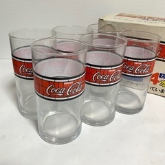 コカコーラ ティファニー模様 グラスの画像