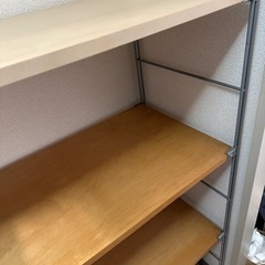 棚　無印　シェルフの画像