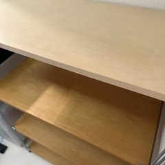 棚　無印　シェルフの画像
