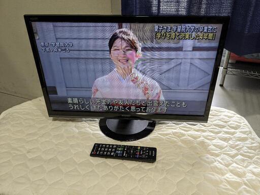 SHARP　24型　液晶テレビ　LC-24P5 2017年製