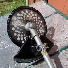 【受け渡し完了
】京セラ(Kyocera) 旧リョービ 刈払機 草刈機 AK-6000 軽量チップソー付 の画像