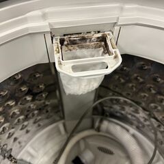 【稼動品】DAEWOO 洗濯機 7kg ホワイト 生活家電 DW-S70CP 中古の画像