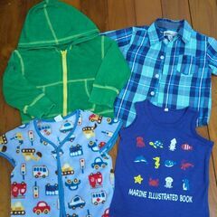 【今月までの販売】男の子ベビー〜1才衣類まとめ売り🐟