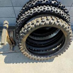 オフロード タイヤ ジャッキ BRIDCESTONE DUNLOP 