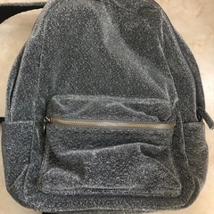 ラメっぽい布のリュック