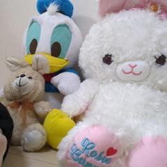 ドナルド等のぬいぐるみまとめての画像