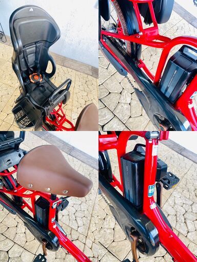 HR 電動自転車 ヤマハ　パスキス　２０インチ １２Ah　子供乗せ