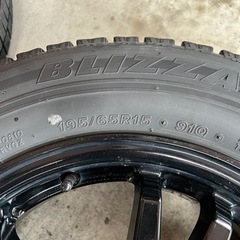 TOYOTA プリウス純正15インチ　195/65R15 中古4本の画像