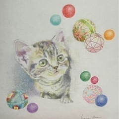 色鉛筆画の画像