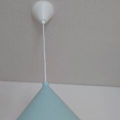 イケア  【IKEA】【LED電球 E26 1個付き】NAVLINGE/ネーヴリンゲ ペンダントランプ ライトブルー33 cmの画像