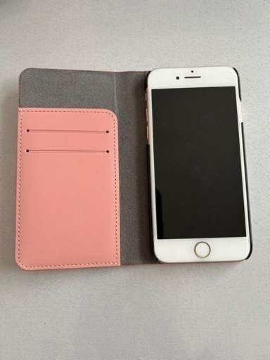 iPhone7 手帳型ケース付き
