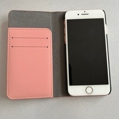 iPhone7 手帳型ケース付き