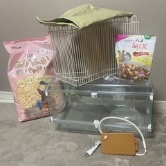 値下げ中！　ハムスター飼育セット の画像